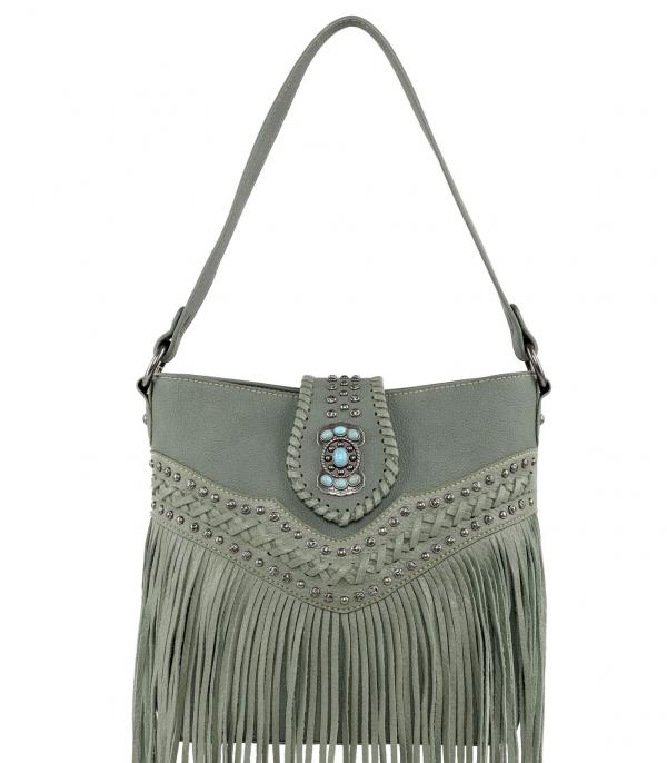 WHAT'S NEW :: Wholesale Montana West Fringe Concealed Carry Hobo