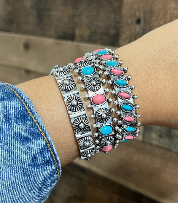 WHAT'S NEW :: Wholesale Western Concho Bracelet Set