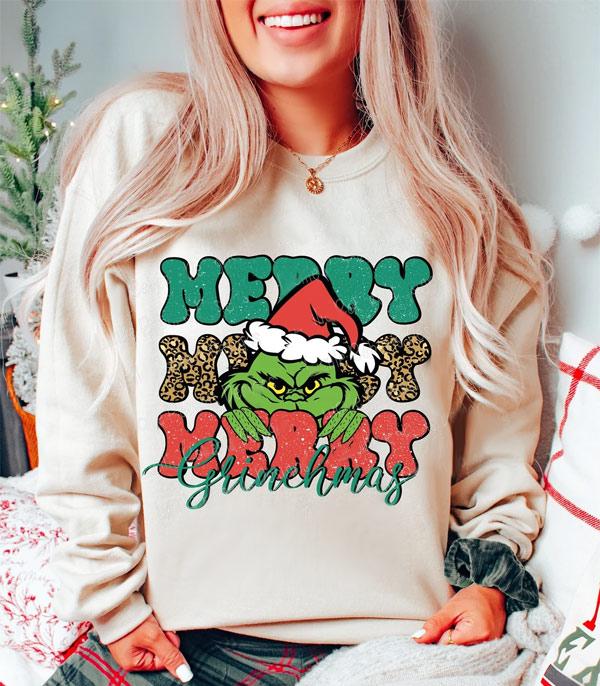 <font color=GREEN>HOLIDAYS</font> :: GRAPHIC TEES :: Wholesale Womens Christmas Vintage Sweatshirt