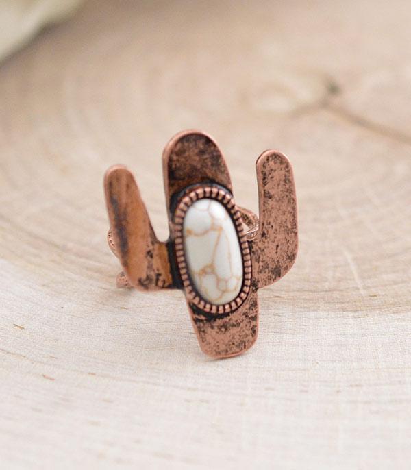 New Arrival :: Wholesale Tipi Cactus Cuff Ring