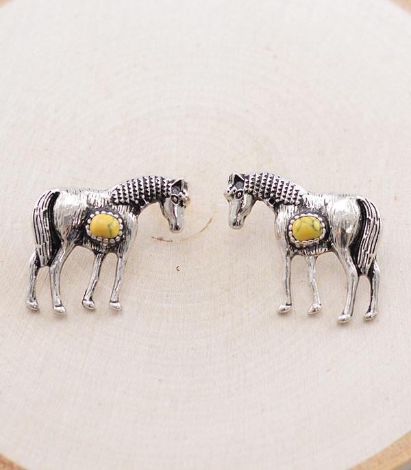 EARRINGS :: WESTERN POST EARRINGS :: Wholesale Western Horse Earrings