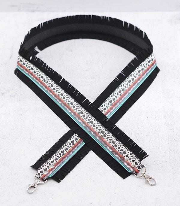 HANDBAGS :: WALLETS | SMALL ACCESSORIES :: Wholesale Tipi Western Fringe Purse Strap