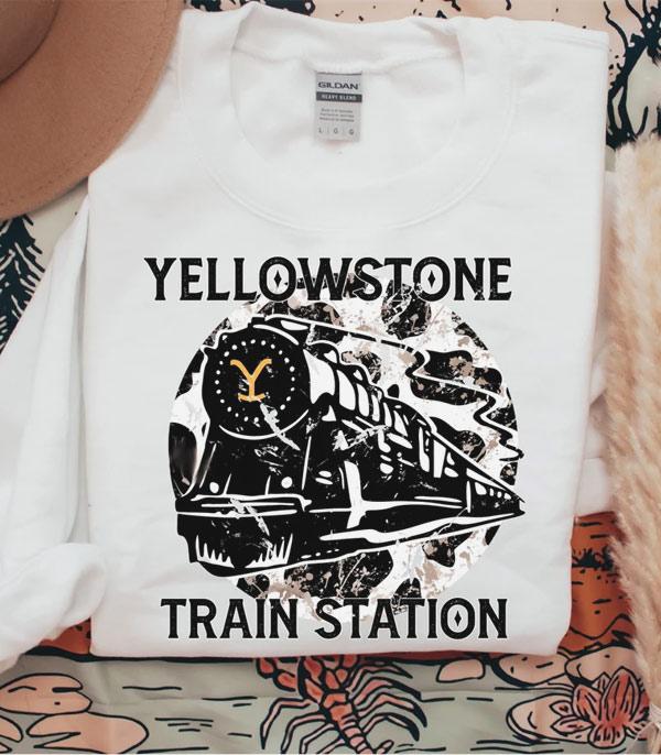 New Arrival :: Wholesale Western Graphic Sweatshirt