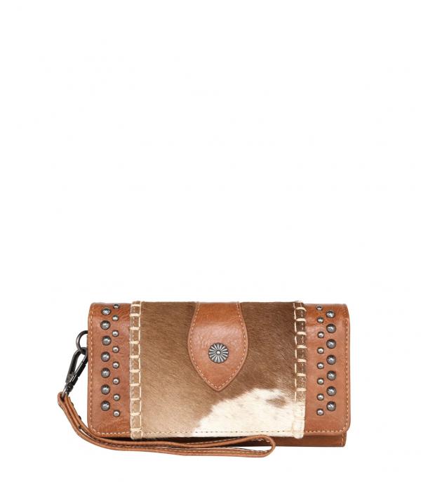 New Arrival :: Wholesale Trinity Ranch Cowhide Wallet
