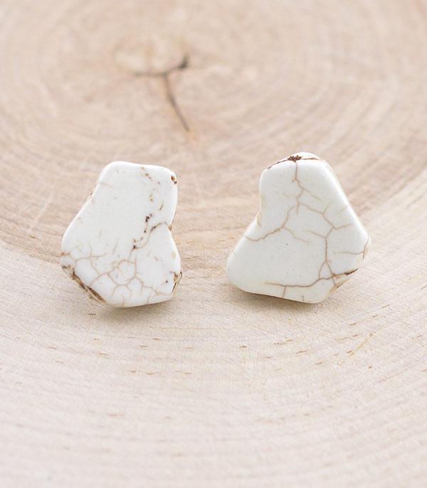 New Arrival :: Wholesale Western Turquoise Semi Stone Earrings