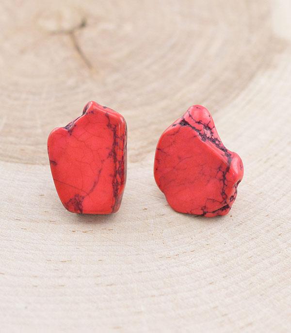 New Arrival :: Wholesale Western Turquoise Semi Stone Earrings