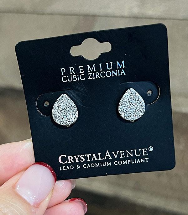 RHINESTONE :: Wholesale Crystal Avenue Cubic Zirconia Studs