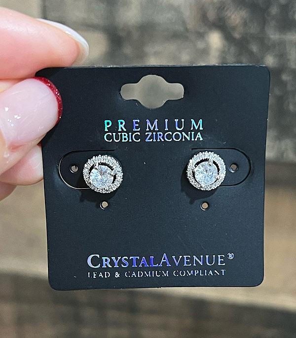 New Arrival :: Wholesale Crystal Avenue Cubic Zirconia Studs