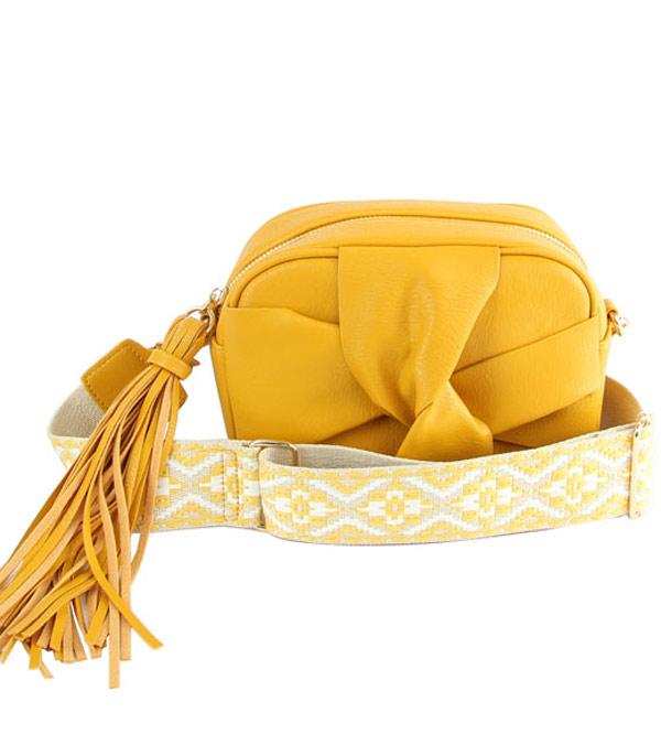 HANDBAGS :: CROSSBODY I CLUTCH BAGS :: Wholesale Guitar Strap Crossbody Bag