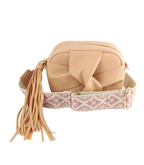 HANDBAGS :: CROSSBODY I CLUTCH BAGS :: Wholesale Guitar Strap Crossbody Bag