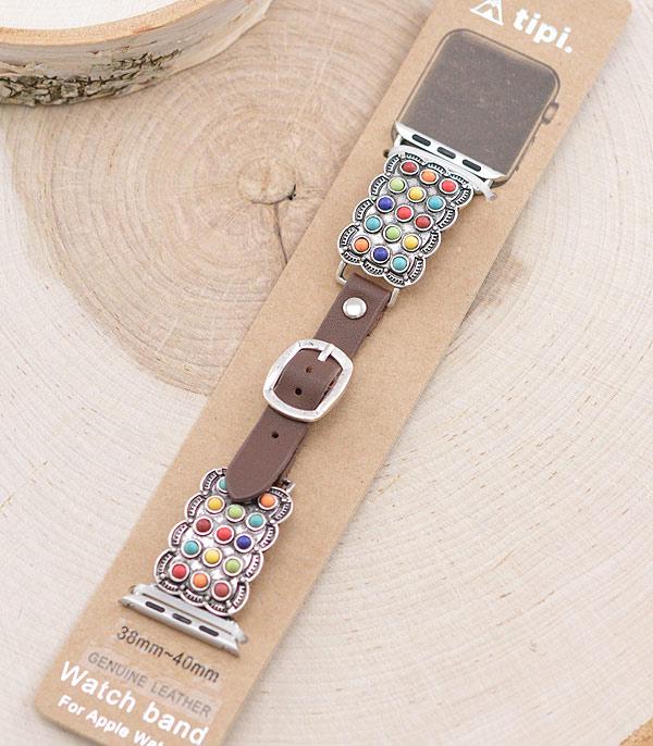 <font color=black>SALE ITEMS</font> :: SCARVES | APPAREL  :: Apparel :: Wholesale Tipi Western Apple Watch Band