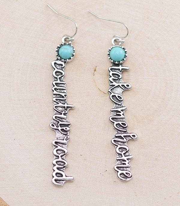 EARRINGS :: TRENDY EARRINGS :: Wholesale Country Road Take Me Home Earrings