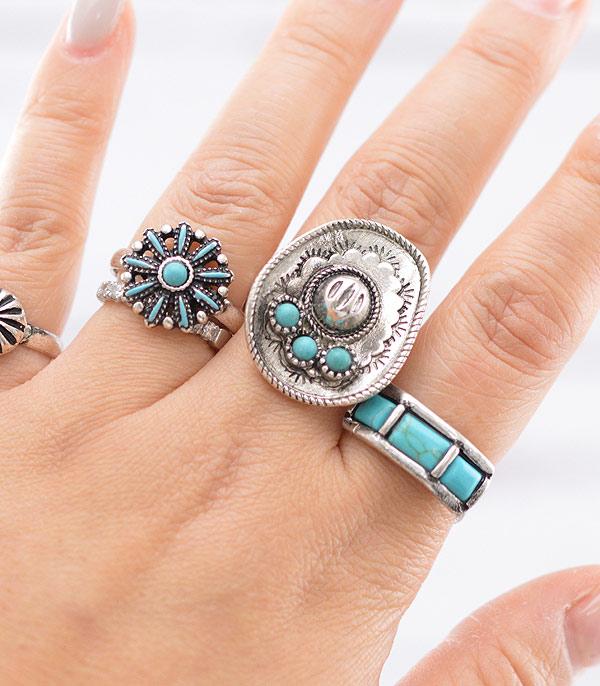 New Arrival :: Wholesale Tipi Western Cowboy Hat Ring