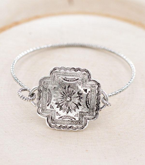BRACELETS :: BANGLE :: Wholesale Western Cross Concho Bracelet