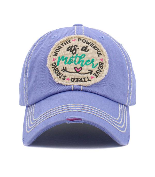 HATS I HAIR ACC :: BALLCAP I VISOR :: Wholesale As A Mother Inspiration Ballcap