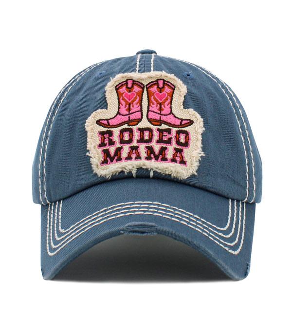 HATS I HAIR ACC :: BALLCAP :: Wholesale Rodeo Mama Vintage Ballcap