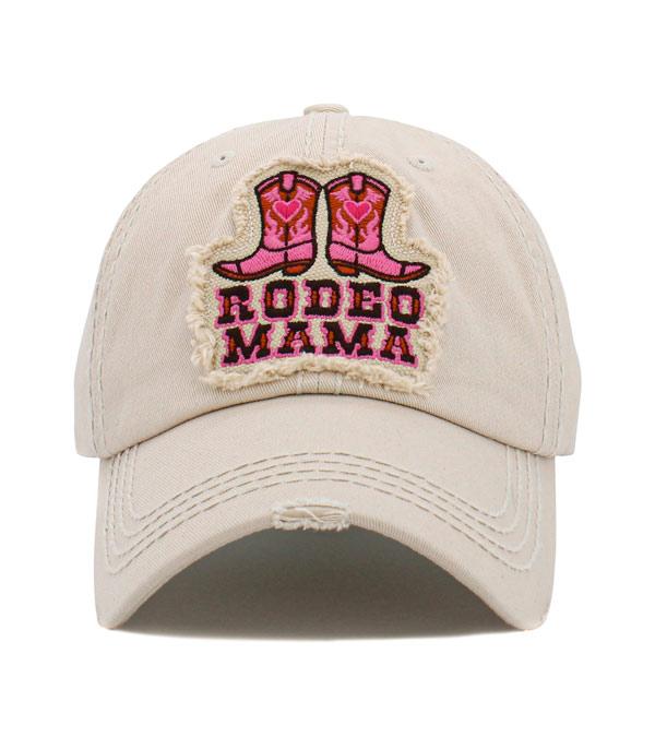 HATS I HAIR ACC :: BALLCAP :: Wholesale Rodeo Mama Vintage Ballcap