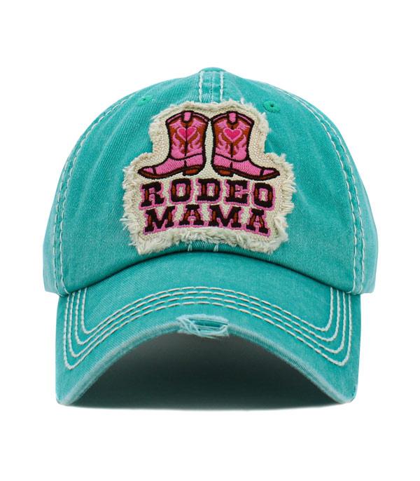 HATS I HAIR ACC :: BALLCAP :: Wholesale Rodeo Mama Vintage Ballcap