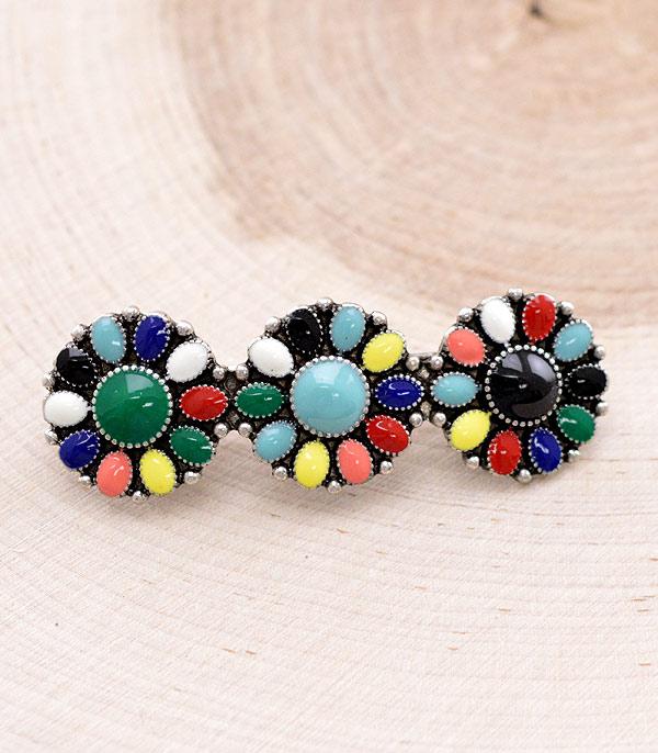 HATS I HAIR ACC :: HAIR ACCESSORIES :: Wholesale Western Style Hair Barrette