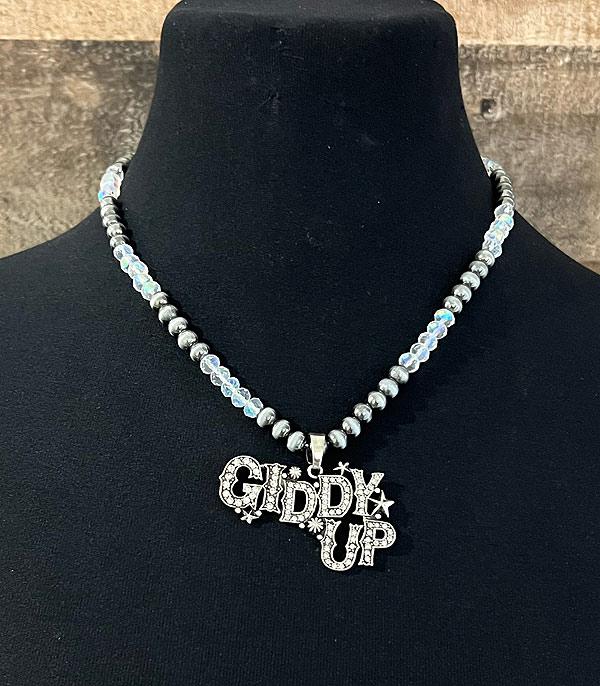 NECKLACES :: WESTERN TREND :: Wholesale Rhinestone Giddy Up Navajo Necklace