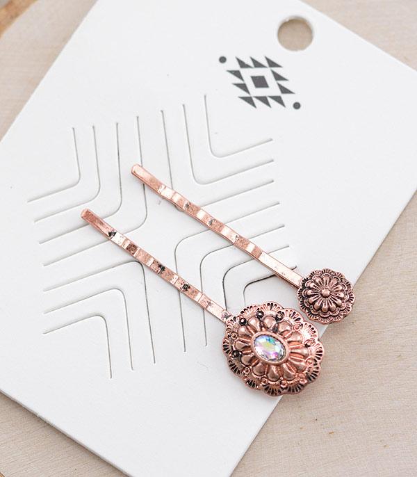 HATS I HAIR ACC :: HAIR ACCESSORIES :: Wholesale Western Hair Bobby Pin Set