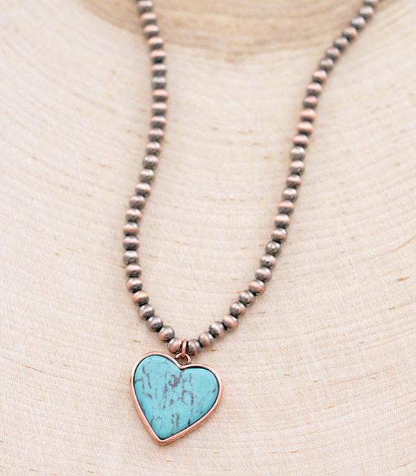 <font color=red>VALENTINE'S</font> :: Wholesale Western Turquoise Pendant Necklace