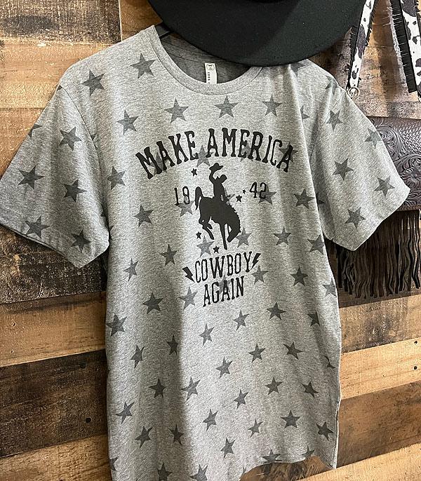 GRAPHIC TEES :: GRAPHIC TEES :: Wholesale Western 1942 Cowboy Code Five Tshirt