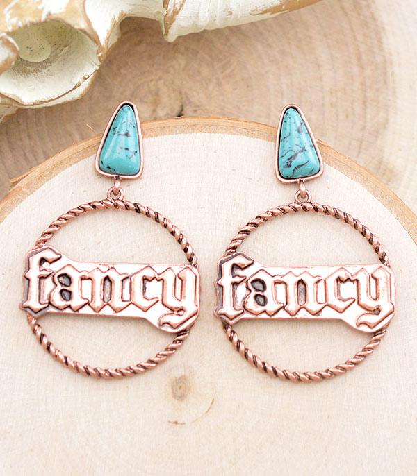 EARRINGS :: WESTERN POST EARRINGS :: Wholesale Western Fancy Hoop Earrings