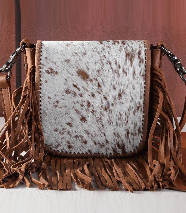 MONTANAWEST BAGS :: CROSSBODY BAGS :: Wholesale Montana West Cowhide Crossbody Bag