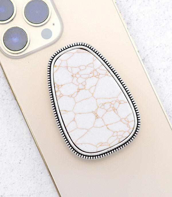 PHONE ACCESSORIES :: Wholesale Tipi Semi Stone Phone Grip