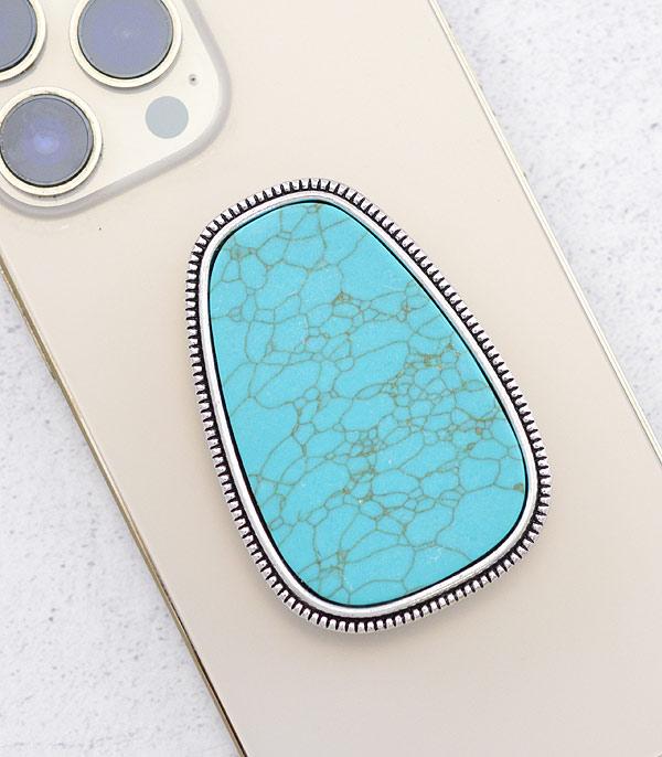 PHONE ACCESSORIES :: Wholesale Western Turquoise Phone Grip