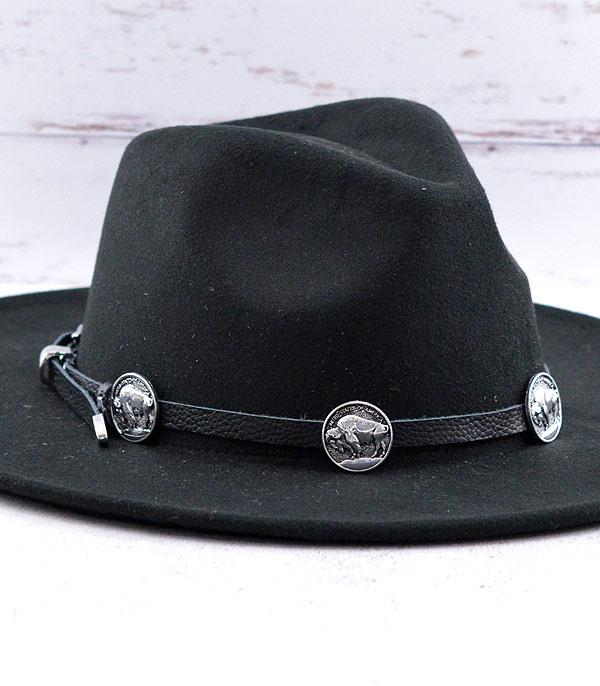 HATS I HAIR ACC :: HAT ACCESSORIES :: Wholesale Tipi Western Coin Hat Band