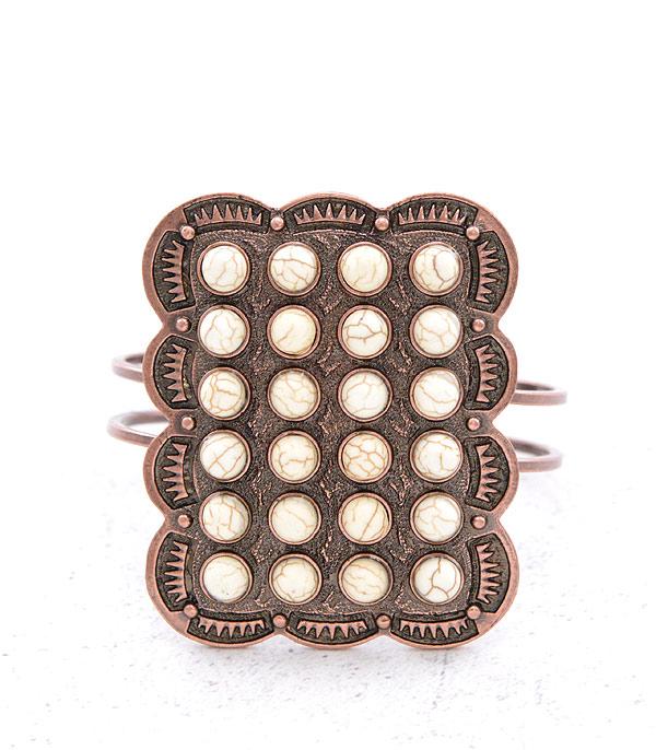 BRACELETS :: CUFF I BANGLE :: Wholesale Tipi Western Concho Bracelet