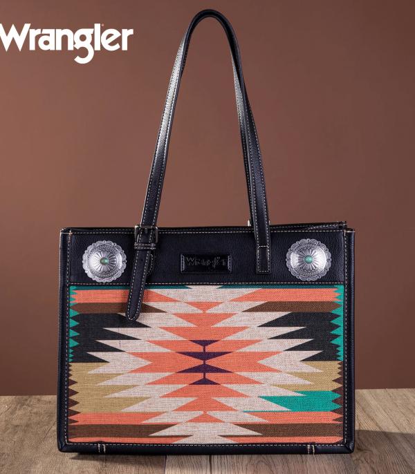 New Arrival :: Wholesale Wrangler Aztec Print Tote