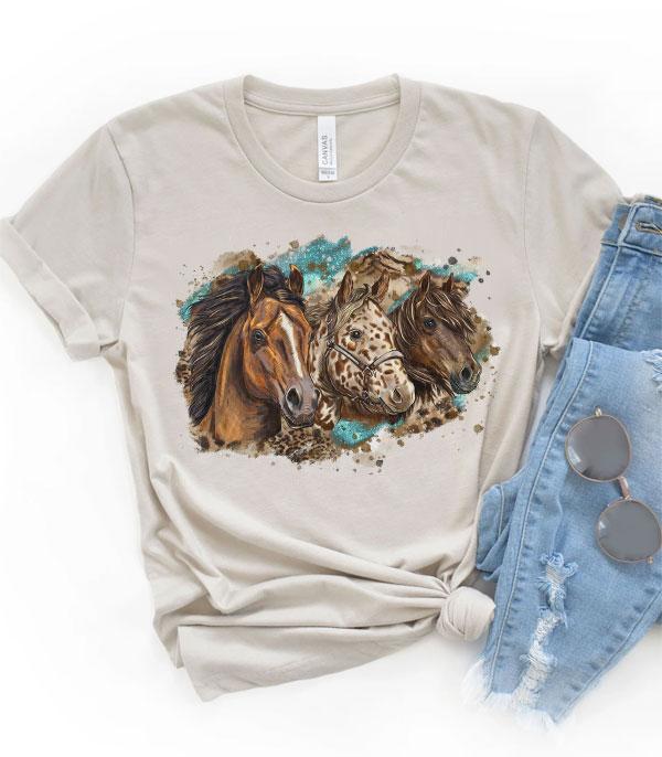 GRAPHIC TEES :: GRAPHIC TEES :: Wholesale Western Horse Vintage Tshirt