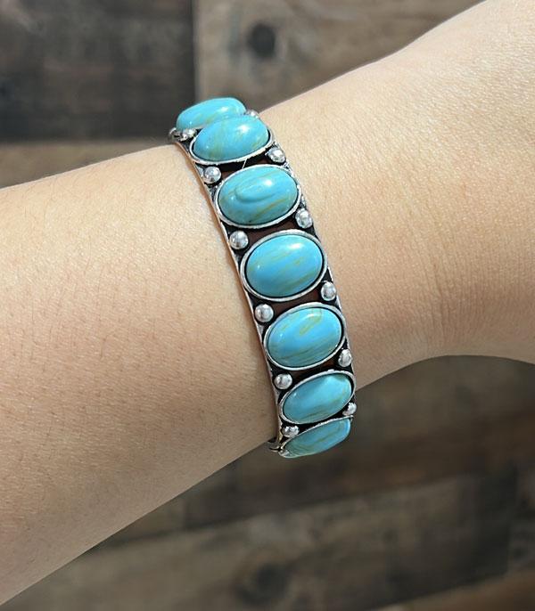 BRACELETS :: CUFF I BANGLE :: Wholesale Western Turquoise Cuff Bracelet