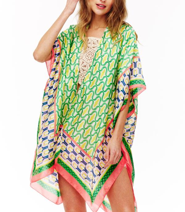 KIMONO I SCARVES :: KIMONO / PONCHO :: Wholesale Spring Summer Silky Kimono