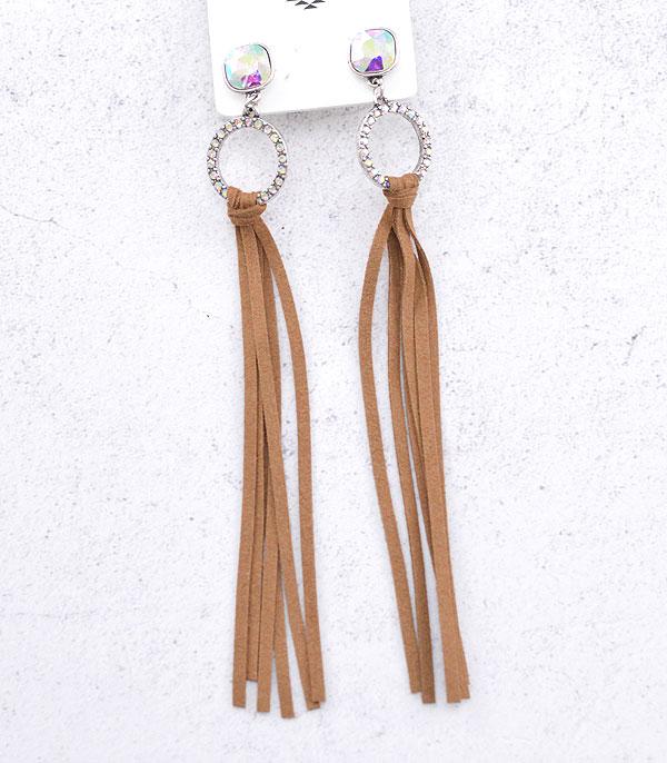 EARRINGS :: TRENDY EARRINGS :: Wholesale Western Fringe Earrings