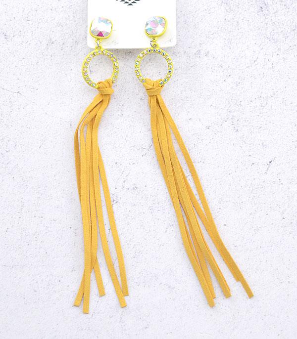 EARRINGS :: TRENDY EARRINGS :: Wholesale Western Fringe Earrings