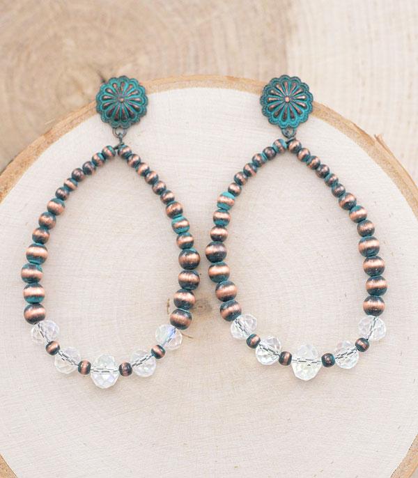 EARRINGS :: WESTERN POST EARRINGS :: Wholesale Western Navajo Pearl Bead Earrings