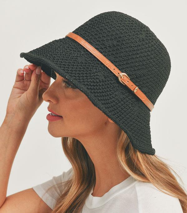 HATS I HAIR ACC :: RANCHER| STRAW HAT :: Wholesale Spring Summer Bucket Hat