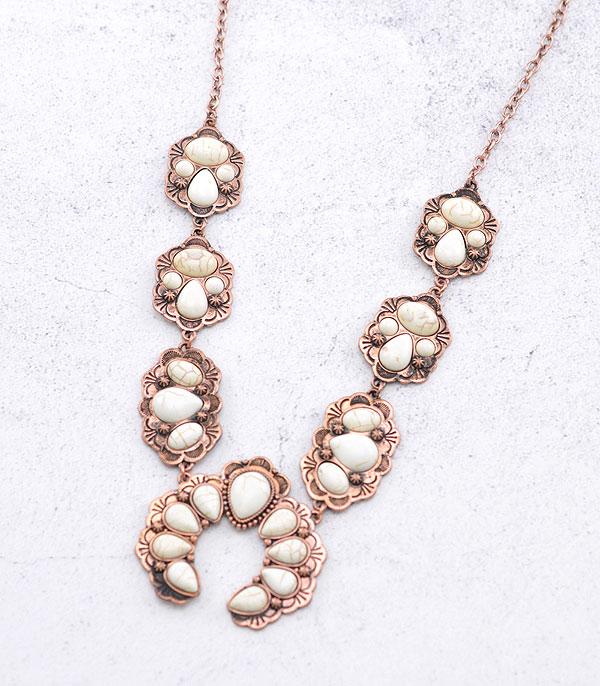 New Arrival :: Wholesale Western Squash Blossom Necklace