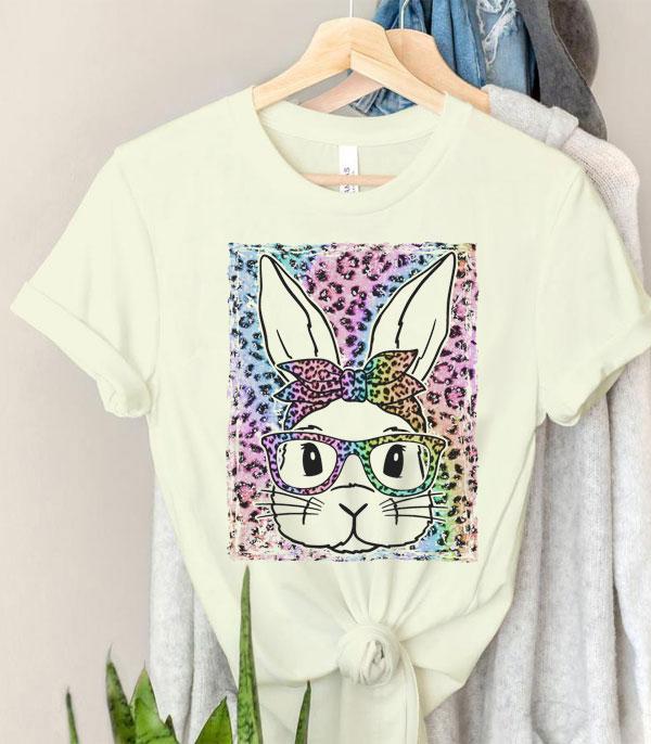 <font color=green>SPRING</font> :: Wholesale Easter Bunny Bella Canvas Tshirt