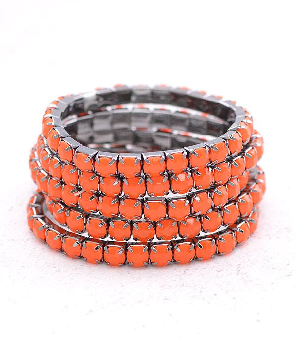 BRACELETS :: STRETCH-BEAD :: Wholesale Multi Layered Bracelet Set