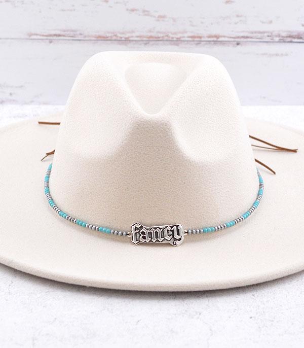 HATS I HAIR ACC :: HAT ACCESSORIES :: Wholesale Western Fancy Letter Hat Band