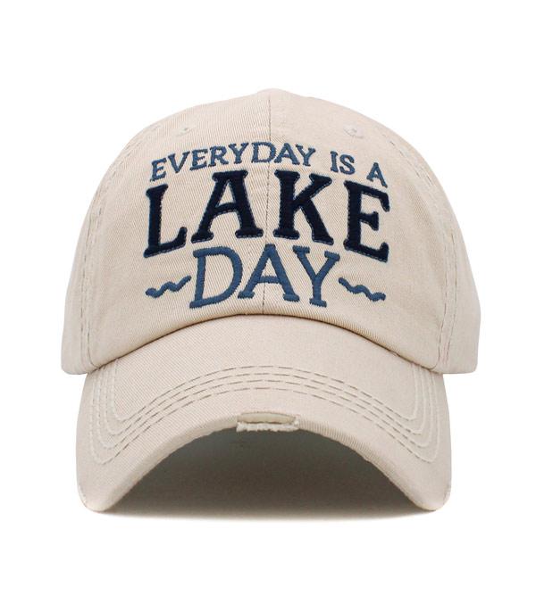 HATS I HAIR ACC :: BALLCAP :: Wholesale Lake Day Vintage Ballcap