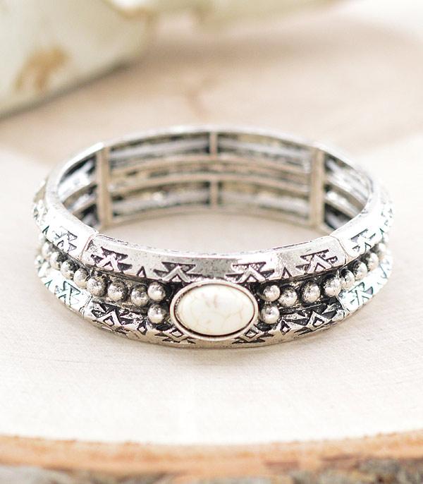 New Arrival :: Wholesale Western Aztec Stackable Bracelet