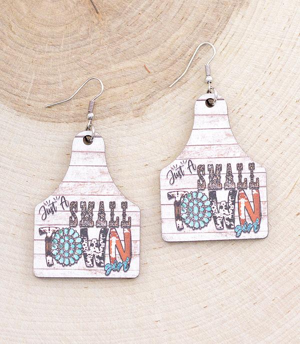 EARRINGS :: WESTERN HOOK EARRINGS :: Wholesale Western Cattle Tag Earrings