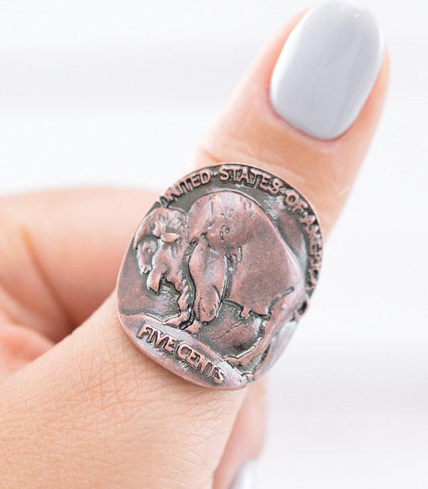 RINGS :: Wholesale Tipi Western Coin Ring