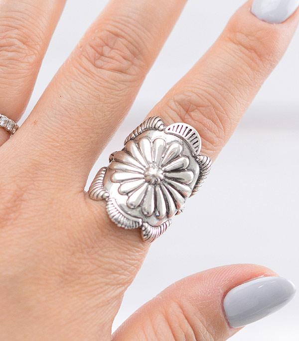 RINGS :: Wholesale Tipi Western Concho Ring